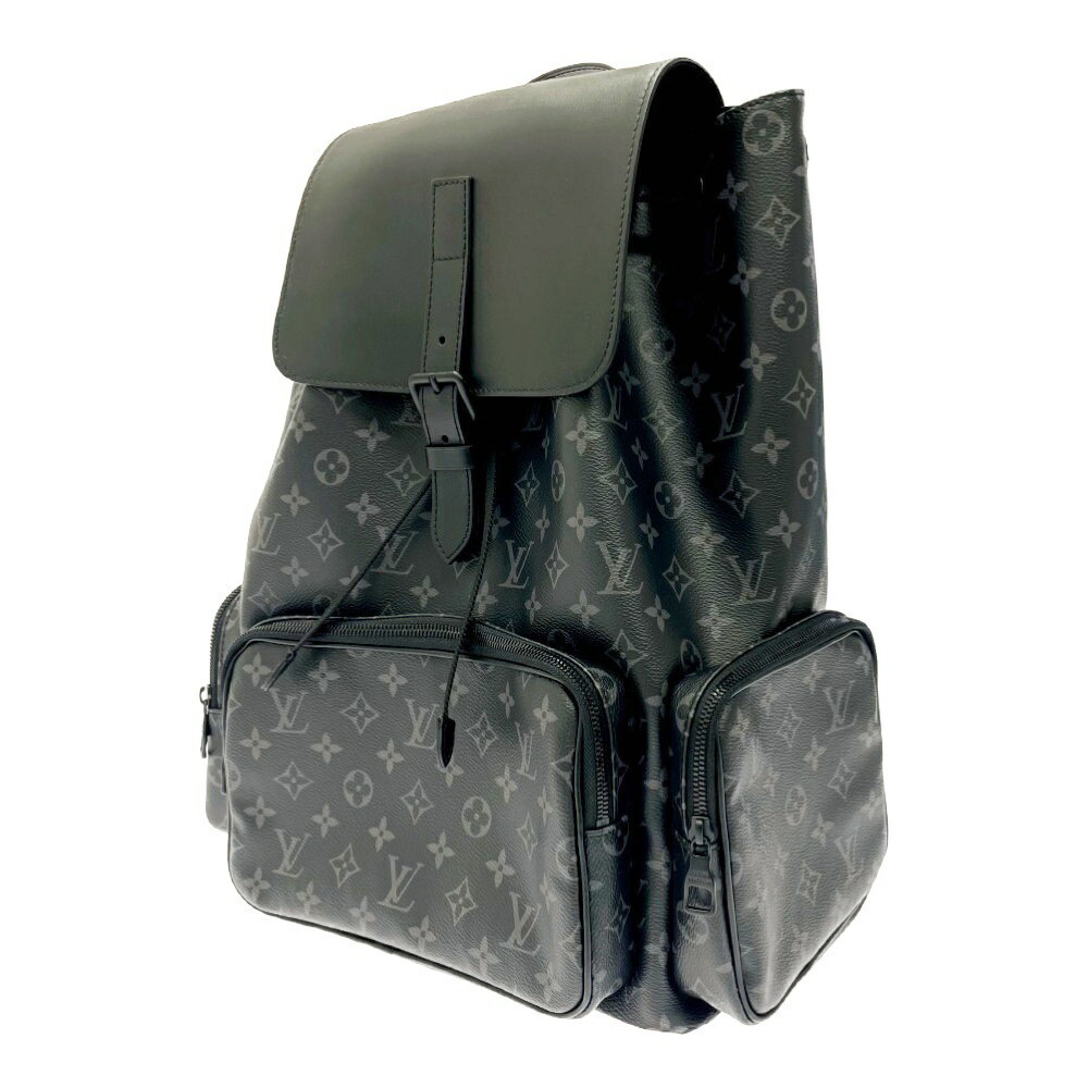 Louis Vuitton Black Eclipse Trio Backpack Rucksac… - image 4